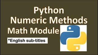 Python Numerical Methods-Python Math-Python Numerical Computing-Python Mathematical Programming-Math