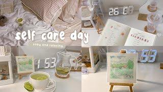 self care day with me  ⋆｡˚ cozy and relaxing 