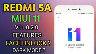 Redmi 5a miui 11 update || mi 5a miui 11 features | Face unlock | Redmi 5a new update | seo | xioami