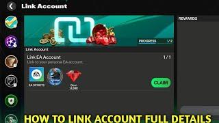 HOW TO MAKE EA ACCOUNT IN FC MOBILE || LINK ACCOUNT IN FC MOBILE TO GET FREE REWARD