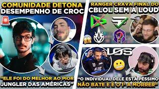 COMUNIDADE DETONA CROC ! FINAL DO CBLOL DEFINIDA ? MINERVA CRITICA INDIVIDUAL DE BRTT