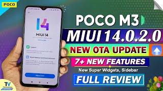 POCO M3 New MIUI 14.0.2.0 Update Full Changelog Features | MIUI 14 Poco M3 New Update Features