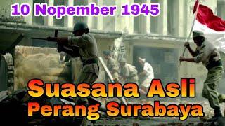 Perjuangan heroik arek arek Suroboyo melawan tentara Inggris dan NICA