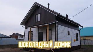 КАРКАСНЫЙ ДОМ В ПРЕДЧИСТОВОЙ ОТДЕЛКЕ 127 м2