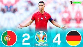 Portugal 2-4 Germany - EURO 2020 - Ronaldo Defeated - Extended Highlights - FHD
