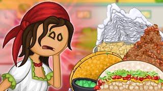Trying To Survive Papa's Taco Mia! HD