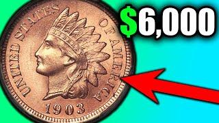 1903 Indian Head Penny Coins Worth Money!!