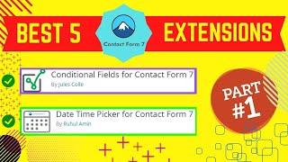 Conditional Fields for Contact Form 7 | Date Time Picker for Contact Form 7 | Bangla Tutorial