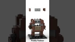 Lego Brickheadz FNAF Freddy Fazbear - Animation