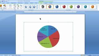 ms word Pie Chart - Introduction to How to Make a Pie Chart in ms word