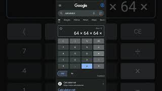 infinity google calculator trick