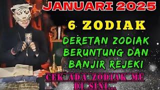 6 ZODIAK BERUNTUNG BANJIR REJEKI - DI JANUARI 2025 BUAH DARI KARMA BAIK - RAMALAN TAROT KI MACAN