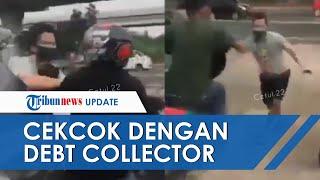 Viral Video Pasutri Cekcok dengan Debt Collector di Pinggir Jalan Kalimalang, Ini Kata Polisi