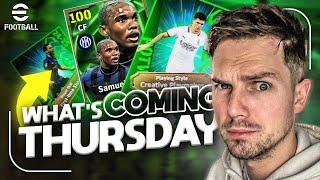 What is coming tomorrow in eFootball 2025 | New Epics, New Campaign & POTW