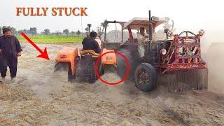 Tractor Fails Massey Ferguson 265 tractor stuck in deep sand