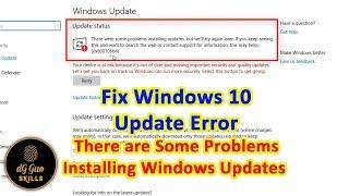  Fix update windows 10 - Some Problems Installing Windows Updates