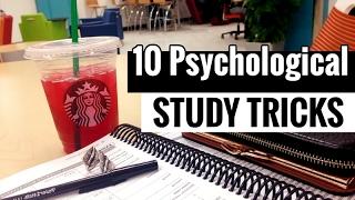 10 Psychological Study Tricks to Boost Brain Power // Study Less Study Smart