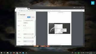 How To Print From Chrome Using The System Print Dialog