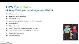 Elternschaft und Kommunikation mit Kindern - bei Long COVID, CFS oder postviraler Fatigue