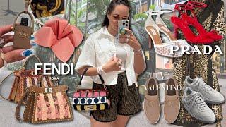 *NEW FENDI & LOTS OF SHOES* Luxury Shopping Vlog in MIAMI!