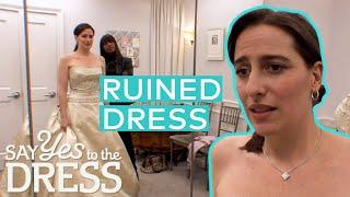 Panicked Bride Comes To Kleinfeld After Dry Cleaners RUINED Her Dress | Say Yes To The Dress