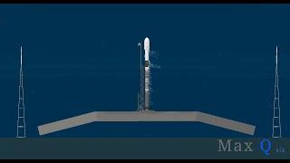 Transporter-1 mission | sfs 1.5.1 | SpaceX| Max Q