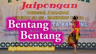 TARI JAIPONG BENTANG BENTANG | Alya Khairunisa Ramadhani