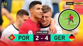 RONALDO AND KROOS MEET AGAIN AT EURO 2020 AND PROVIDE A SHOW