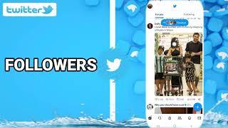 How To Find Followers List On Twitter App