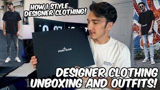 DESIGNER CLOTHING UNBOXING AND OUTFITS!