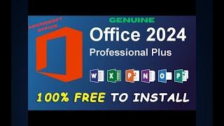 How to Download and Install Genuine Microsoft Office 2024 | Simple and Safe Guide