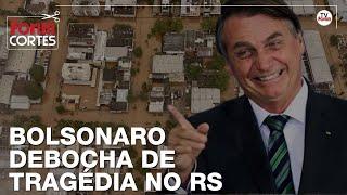 Bolsonaro apela para negacionismo climático em meio à tragédia no RS