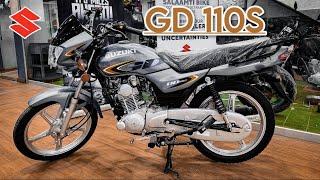 Suzuki GD 110S 2024 Model | New Blue Colour Complete Review | Suzuki Bikes Price in Pakistan