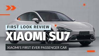 Xiaomi SU7 Electric Sedan First Look: Innovation on Wheels!