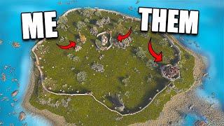 We Built Inside A Clan's SECRET ISLAND COMPOUND in Rust