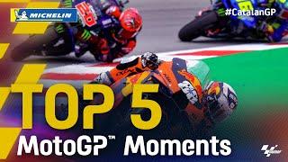 Top 5 MotoGP™ Moments by Michelin | 2021 #CatalanGP