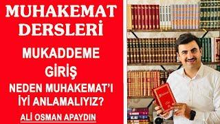 Ali Osman Apaydın - Muhakemat - Mukaddime