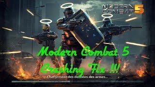 How to fix Modern combat 5 crashing at start up and play (PC) windows 10