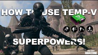 How to use Temp V + all animations! COD Warzone