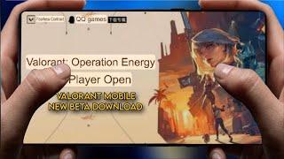 Valorant Operation Energy New Beta Test is Out | Valorant Mobile Beta 2025 for Android & iOS is Here