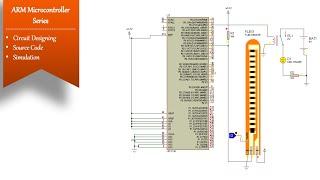 Resistive sensor interfacing with LPC2138 | Simulation | Digital IO controller