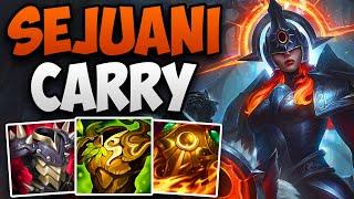 CHALLENGER JUNGLER INCREDIBLE CARRY GAMEPLAY WITH SEJUANI! | CHALLENGER SEJUANI JUNGLE | Patch 14.12