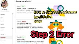 How to fix adsense error/Not existing account Step 2 Errors 2022