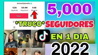 COMO CONSEGUIR SEGUIDORES EN TIK TOK SIN SEGUIR A NADIE SIN APLICACIÓNES IPHONE 2022