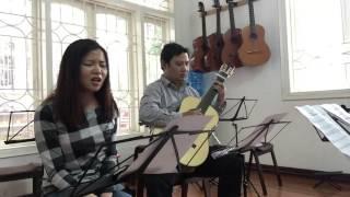 Im lặng đêm Hà nội (NS Phú Quang) - Hà Thương ft Hùng Phong guitar