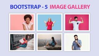 Bootstrap 5 Image Gallery with modal | Responsive