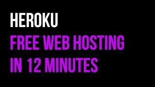 Heroku Free Web Hosting + Back-End Tutorial in 12 Minutes |  Node.js + Express | Quick Code