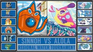 SINNOH vs ALOLA | Regional Water Pokémon Tournament [Battle #4]