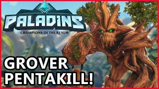 Paladins Grover Gameplay - PENTAKILL! Grover Guide - Paladins Gameplay Capture And Payload