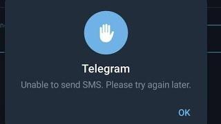 Fix telegram unable to send sms | message please try again later problem 2023 | telegram  login fix